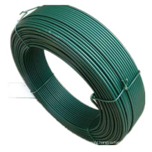 PVC coated galvanized steel straight wire ties fixing binding small coils fence system support wire